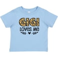 thumbnail image 3 of Inktastic Gigi Loves Me Grandchild Leopard Boys or Girls Baby T-Shirt, 3 of 5