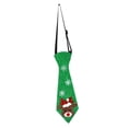 thumbnail image 2 of Corbatas navideñas con temas festivos, corbatas divertidas, disfraces de fiesta, disfraces para niños de 3 a 10 años, regalo de Navidad para niños y Alce, 2 of 9