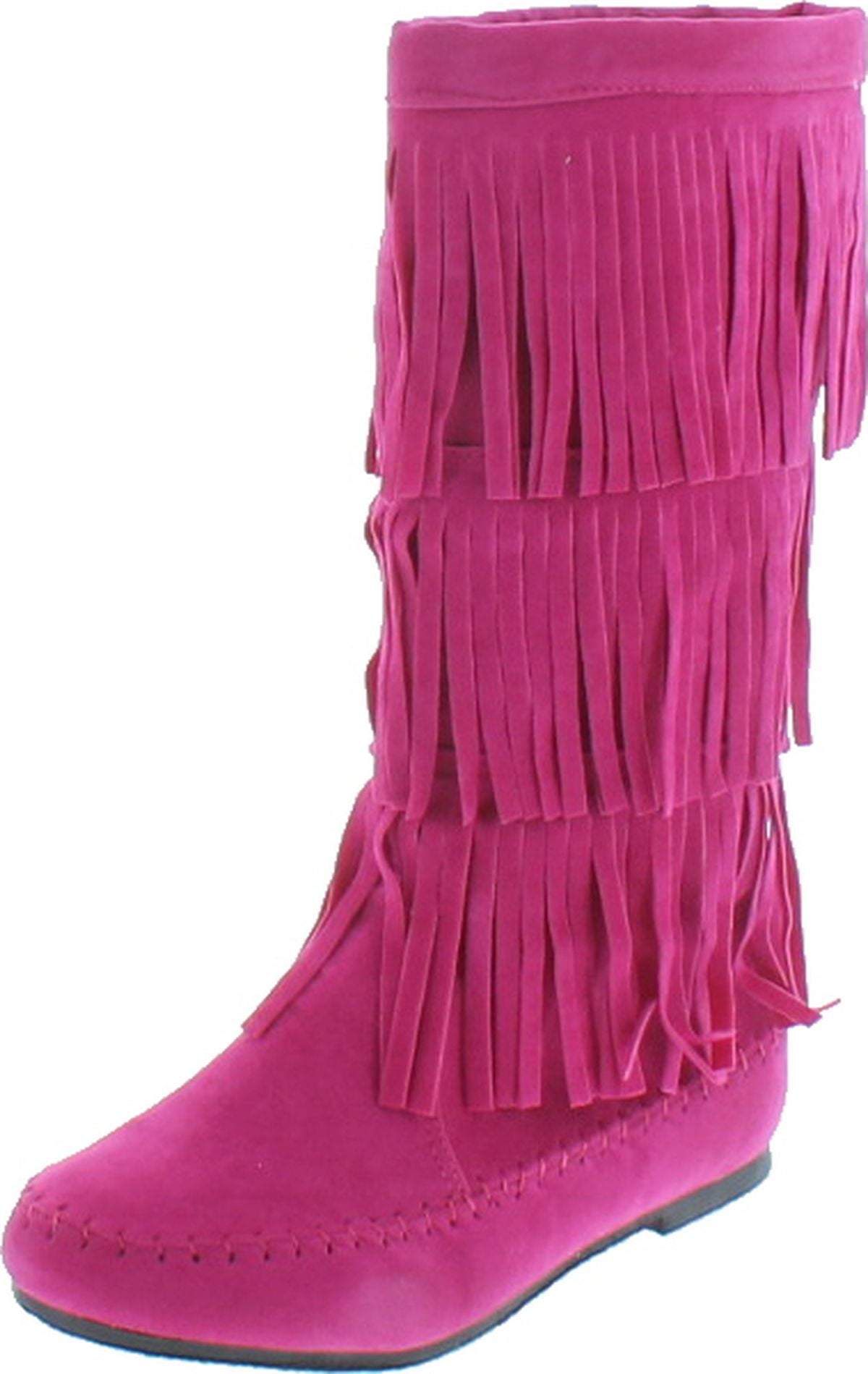Layer Fashion Fringe Boots 
