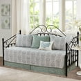 thumbnail image 2 of Home Soft Things 6-Piece Reversible Quilted Daybed Set w/ Bedskirt, Shams & Pillow - Mayfair, 75"x39", 2 of 10