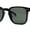 Black Tortoise - Green, variant on Mens Classic Hipster Keyhole Rectangle Horn Rim Plastic Sunglasses Black Tortoise Green