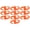 Orange, variant on Rupoun 10pcs S Shaped 8 Shaped Snap Keychain Hook Clip Outdoor Molle Backpack Quick Release Buckle, Compact Plastic Steel Carabiner, 1.97 inches / 5 cm, Orange