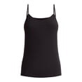 thumbnail image 4 of Time and Tru Women’s Cami Top with Adjustable Straps, Sizes XS-XXXL, 4 of 8