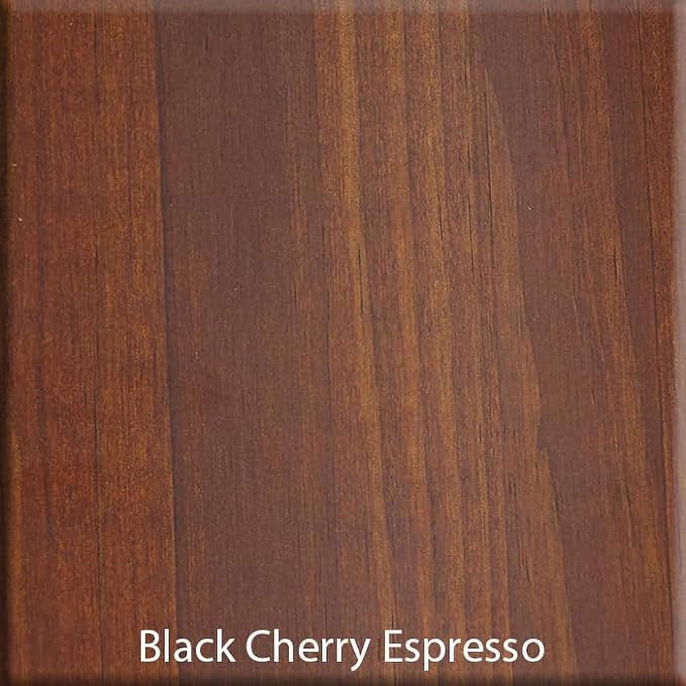 Full-Size Conversion Kit Bed Rails #0050 for Delta Children Cribs (Black Cherry Espresso - 607)