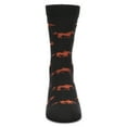 thumbnail image 4 of MeMoi Boys' Galloping Horse Cotton Crew Socks - Boys - Male, 7-8, Dark Gray Heather, 4 of 6