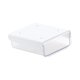 thumbnail image 3 of 2 cajas de almacenamiento para debajo del escritorio, extraíbles y adhesivas, de gran capacidad, para papelería. blanco, 3 of 9