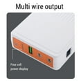 thumbnail image 4 of Supply-ups Alimentation DC12V9V5V 10400mAh Batterie de Secours Sans Interruption avec 3 Adaptateurs DC pour Routeurs Modems, 4 of 7
