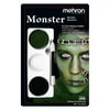 Mehron Makeup Tri-Color Halloween Makeup Palette (Monster)