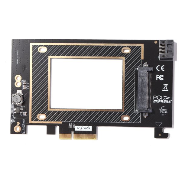 Adaptador de tarjeta de expansión U.2 SFF-8639 a PCI-E X4 Gen3x4 para SSD NVME U.2 de 2,5 pulgadas Ndcxsfigh Para estrenar