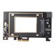 thumbnail image 1 of Adaptador de tarjeta de expansión U.2 SFF-8639 a PCI-E X4 Gen3x4 para SSD NVME U.2 de 2,5 pulgadas Ndcxsfigh Para estrenar, 1 of 9