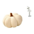 thumbnail image 6 of Dualoai Pumpkin Plush Cushion and Dancing Ballerina Figurine Art Sculpture for Creative Bedroom Sofa Fireplace Office Decor, 6 of 8