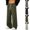 Green, variant on Mens Wide Leg Sweatpants Athletic Grid Pattern Drawstring Elastic Waist Plus Size Casual Street Sports Workout Daily Pants for Mens