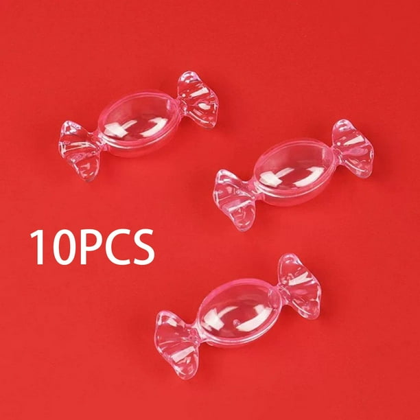 10x Estuche de Almacenamiento de Joyería, Soporte de Exhibición de Pendientes, Gran Adorno, Recuerdo de Fiesta, Estuche Organizador de Joyería Acrílic Estilo A