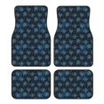 thumbnail image 1 of Fotbe Dandelions Juego de 4 Tapetes para Auto con Estampado – Alfombrillas de Goma Reforzada, Diseño Antideslizante, Protección para Todo el Año – Vehículos, Autos, Camionetas y SUVs, 1 of 7