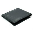 thumbnail image 3 of RFID Blocking Genuine Leather Money Clip Men's Bifold Wallet Card Holder, 3 of 9