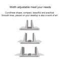 thumbnail image 1 of Vertical Laptop Stand Computer Vertical Storage Bracket Aluminum Vertical Base Vertical Laptop Alloy Desktop Vertical Base, 1 of 8