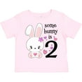 thumbnail image 3 of Inktastic Somebunny is Two-second Birthday Bunny Boys or Girls Toddler T-Shirt, 3 of 5
