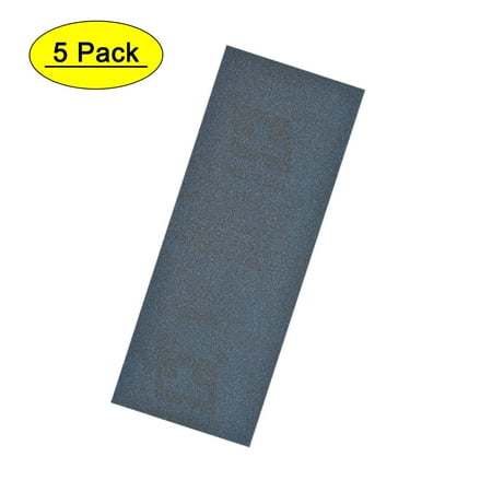 

Uxcell 9 x 3.6 (230mm x 90mm) 320 Grits Wet Dry Waterproof Sandpapers Blue 5 Pack