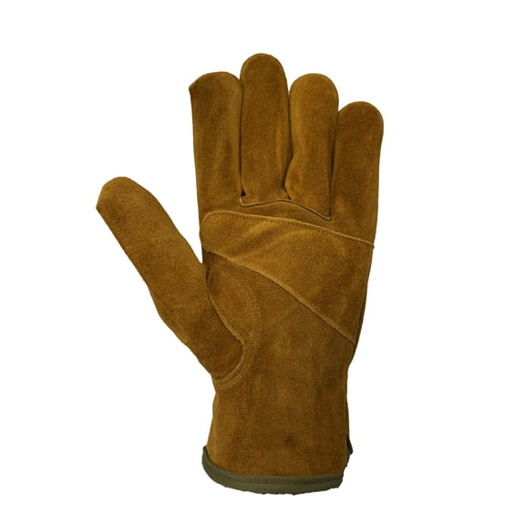 Wells Lamont Hydrahyde Mens Work Gloves, Split Leather, Wheat, Large