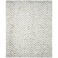 thumbnail image 3 of SAFAVIEH Adirondack Altan Chevron Area Rug, Ivory/Charcoal, 6' x 6' Square, 3 of 4