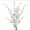 White, variant on Artificial Faux Plants Flowers Indoor Spring Decor，4 Bundles Fake Silk Plum Blossom,Faux Silk Cherry Blossom Branches for Wedding Office Party Hotel Home Decor，Vase Not Included(White)