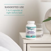 NutriCology Laktoferrin with Colostrum - Delivers 400 mg Lactoferrin & 1 g Colostrum - Supports Immune & Gut Balance - With Lysozyme Enzyme Support - 30 Servings - 90 Capsules