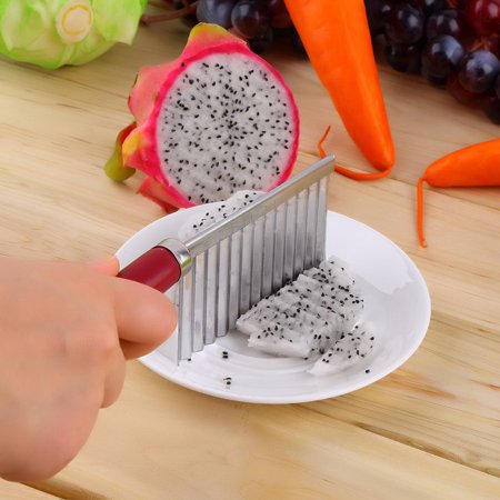 crinkle cut knife potato