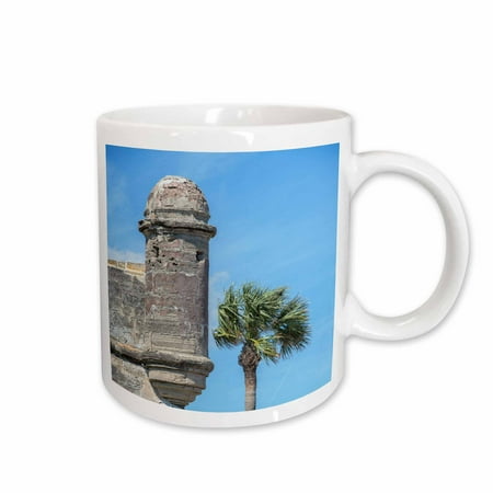 3drose, Usa, Florida, St. Augustine, Castillo De San Marcos., 15oz Mug