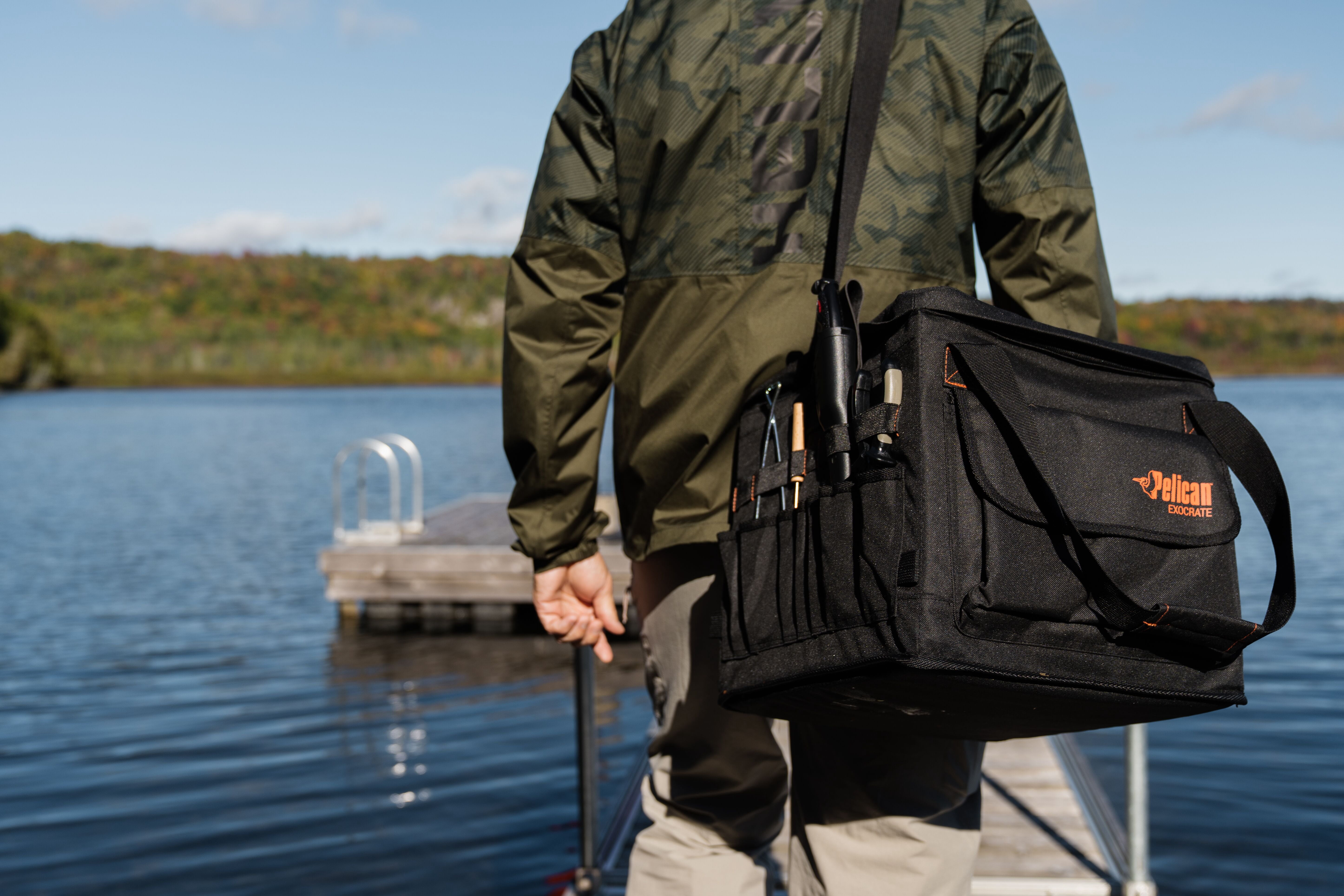 Pelican Exocrate Fishing Tackle Bags, 3-Compartments