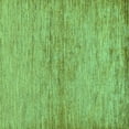 thumbnail image 1 of Ahgly Company Indoor Square Abstract Turquoise Blue Modern Area Rugs, 4' Square, 1 of 4