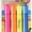 Assorted, variant on Sharpie Tank Style Highlighters, Chisel Tip, Fluorescent Yellow, 4 Count