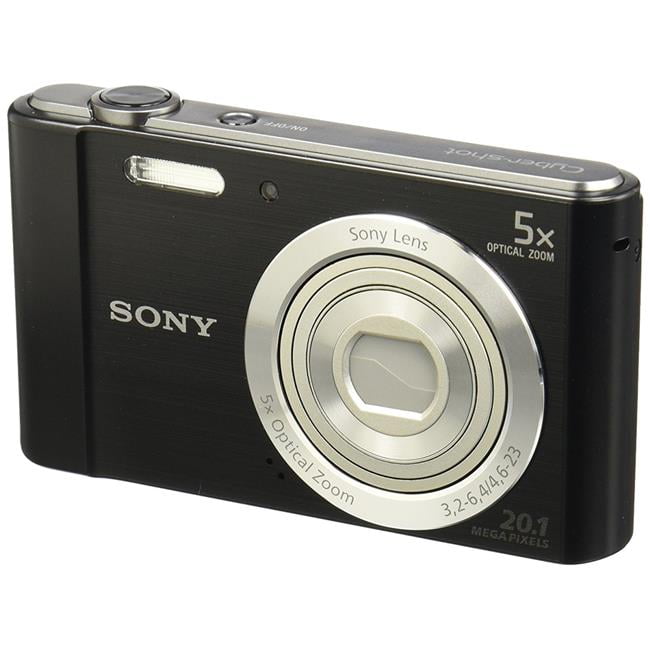 Sony DSCW800B 2.7 in. 20.1MP LCD Digital Camera Black Walmart Canada