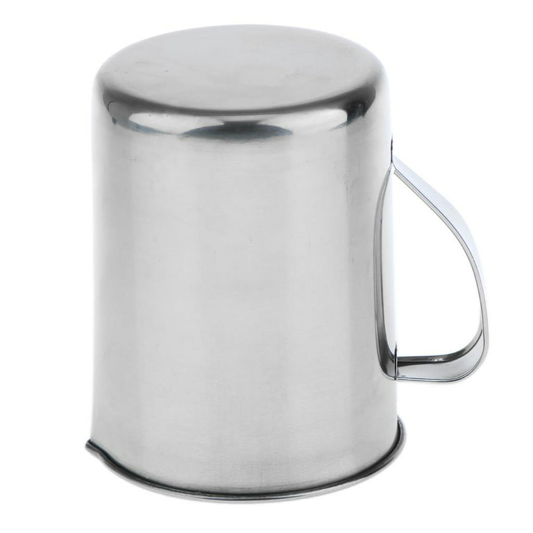 Stainless Steel Large Measuring Cup Beaker Jug Container Kitchen Liquid Food Oil Measurement, 1000ml