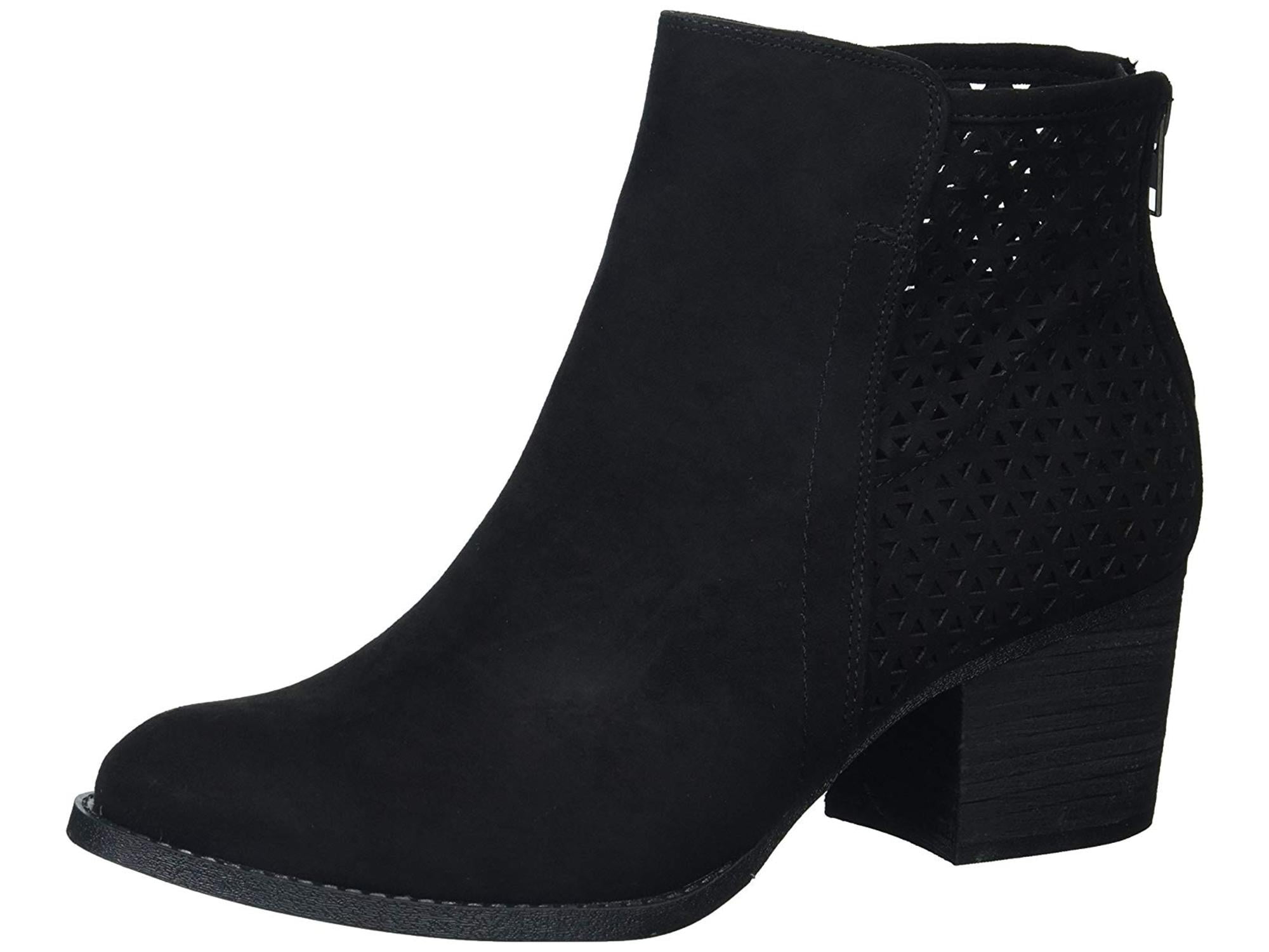 Madden Girl Womens Fayth Fabric Round Toe Ankle Fashion Boots Walmart
