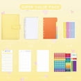 thumbnail image 3 of DPTALR Planner Weekly Planner Monthly Planner, Undated Budget And Ledger, Financial Planning Log, Goal Recording Notebook, Planner For Home Office A6 Size, 3 of 8