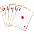 thumbnail image 3 of CafePress - Ace Hearts Flush Men's Value T Shirt - Men's White Classic Cotton T-Shirts, 3 of 4