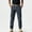 Dark Gray, variant on WIZUTIZ Men's Straight Leg Cargo Work Pants Multi Large Side Pockets Reinforced Trousers For Work Hiking Camping Travel Outdoor Daily Casual