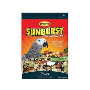 higgins sunburst parrot food 25 lbs