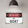 thumbnail image 4 of Beware of Dragon Vintage Metal Tin Sign Decor Retro Funny Aluminum Sign For Home Garage, Basement Wall Decorations, 4 of 5