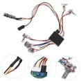 thumbnail image 2 of 1 Set 3-Band Active EQ Preamp Circuit Wiring Harness Parts for Bass Guitar, 2 of 8