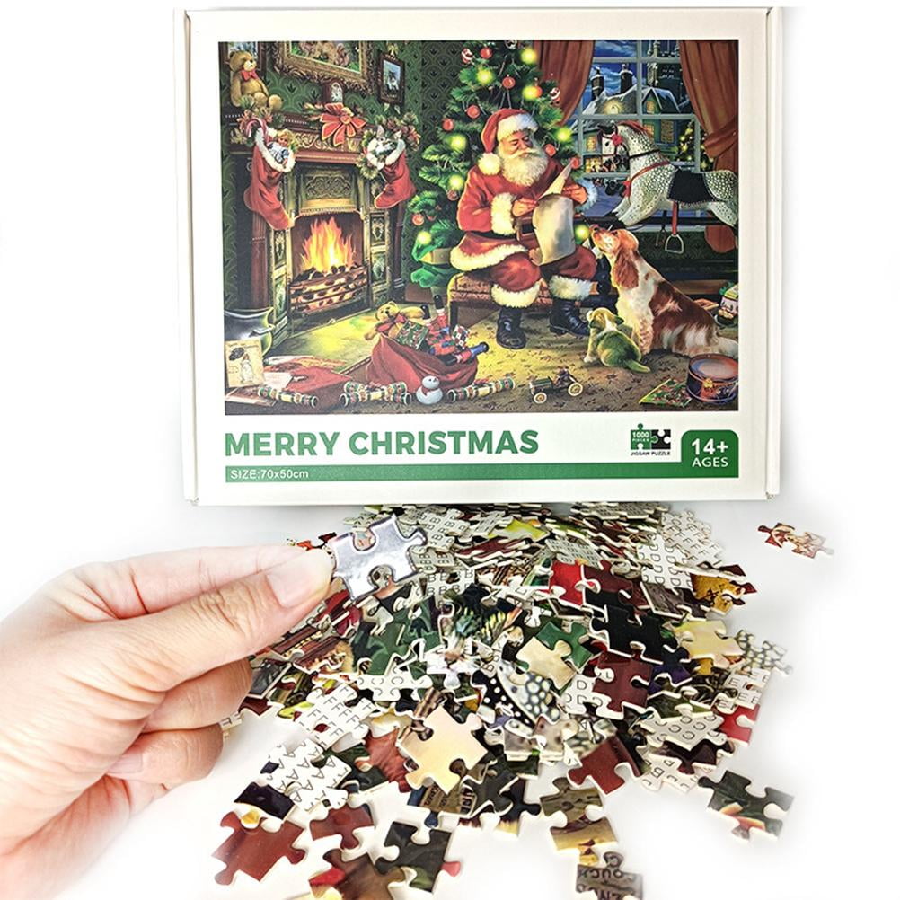 Christmas Puzzles 1000 Piece Jigsaw Puzzles for Adults and Kids