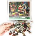 thumbnail image 4 of Navidad Rompecabezas De 1000 Piezas Para Adultos Y Niños Juego De Rompecabezas De Descompresión Intelectual Educativo Juguetes De Regalo Vogacara HA046653-02, 4 of 6