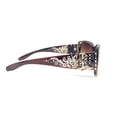 thumbnail image 3 of Texas West Cowboy Boot Womens Sunglasses With Rhinestone Accents UV400 PC Lens, 3 of 3