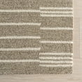 thumbnail image 4 of nuLOOM Tanaia Contemporary Striped Area Rug, 4' x 6', Tanaia Taupe, 4 of 9