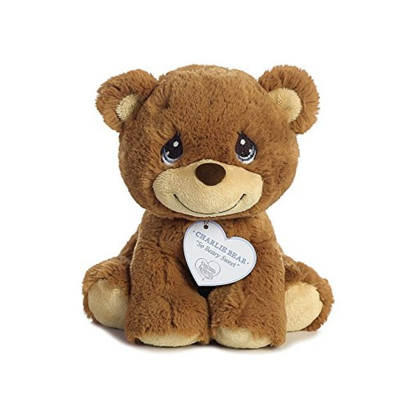 Aurora World Precious Moments So Beary Sweet Charlie Bear Plush, 8.5", Brown