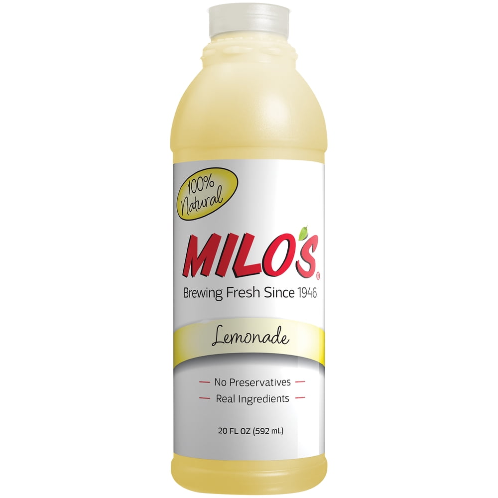 Milo's, Famous Lemonade, All Natural, 20 Fl. Oz.