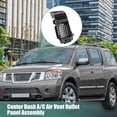 thumbnail image 3 of Unique Bargains Car Front Right Dash Air Vent for NISSAN TITAN0 2004-2006 No.68420-7S000 Black, 3 of 6