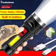 thumbnail image 2 of Portable USB Rechargeable Lampe Torche Électrique pour la Pêche de Randonnée, 2 of 8