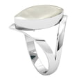 thumbnail image 2 of Natural Mother Of Pearl Ring 925 Sterling Silver Handmade Jewelry, 2 of 9