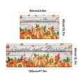 thumbnail image 3 of Beautynvta Fall Kitchen Rugs Set of 2, Fall Kitchen Decor, Gnomes Pumpkin Kitchen Mats for Halloween Thanksgiving Kitchen Decor, 15.7''x23.6''-15.7''x47.2'', 3 of 6